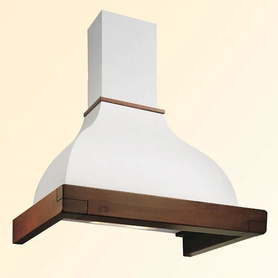 Вытяжка FALMEC IRIS/GARDENIA WHITE UNPAINTED 60 (пристенная,белый корпус+по