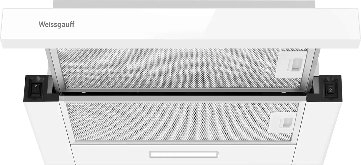 Вытяжка WEISSGAUFF TEL 500 White Glass