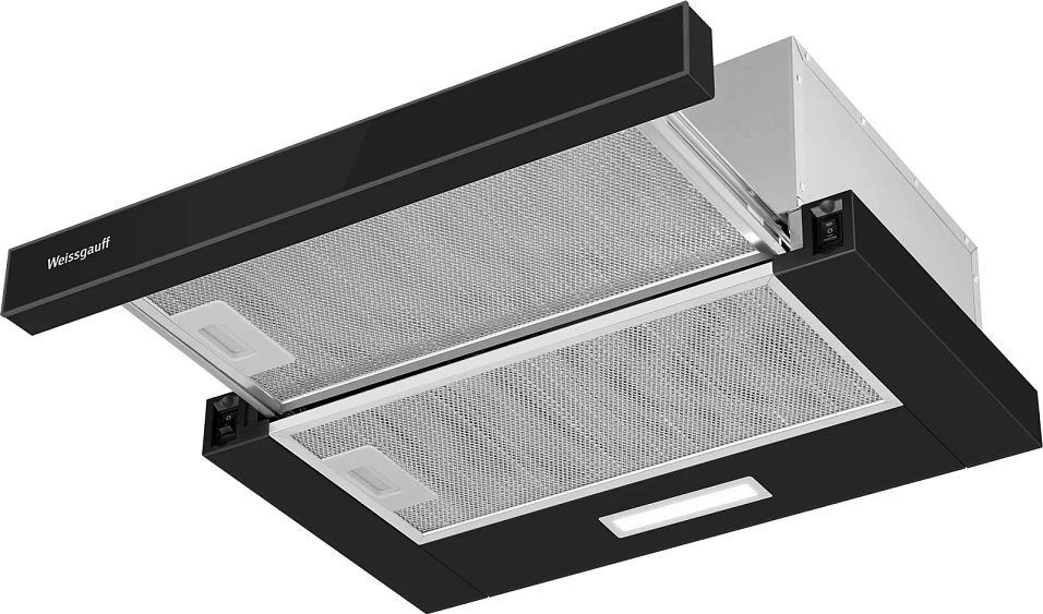 Вытяжка WEISSGAUFF TEL 500 Black Glass