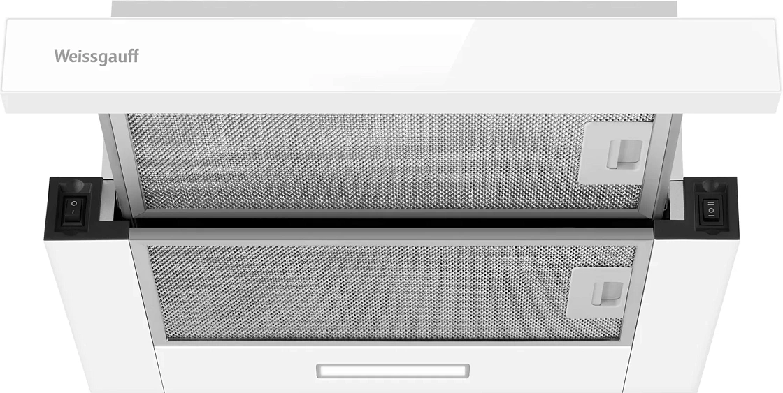 Вытяжка WEISSGAUFF TEL 450 White Glass