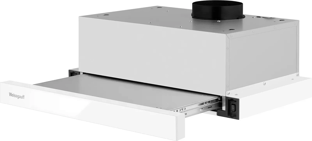 Вытяжка WEISSGAUFF TEL 500 White Glass