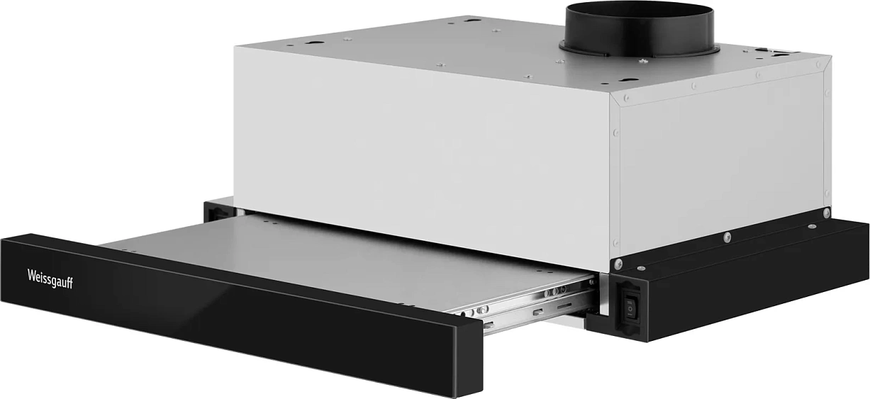 Вытяжка WEISSGAUFF TEL 450 Black Glass