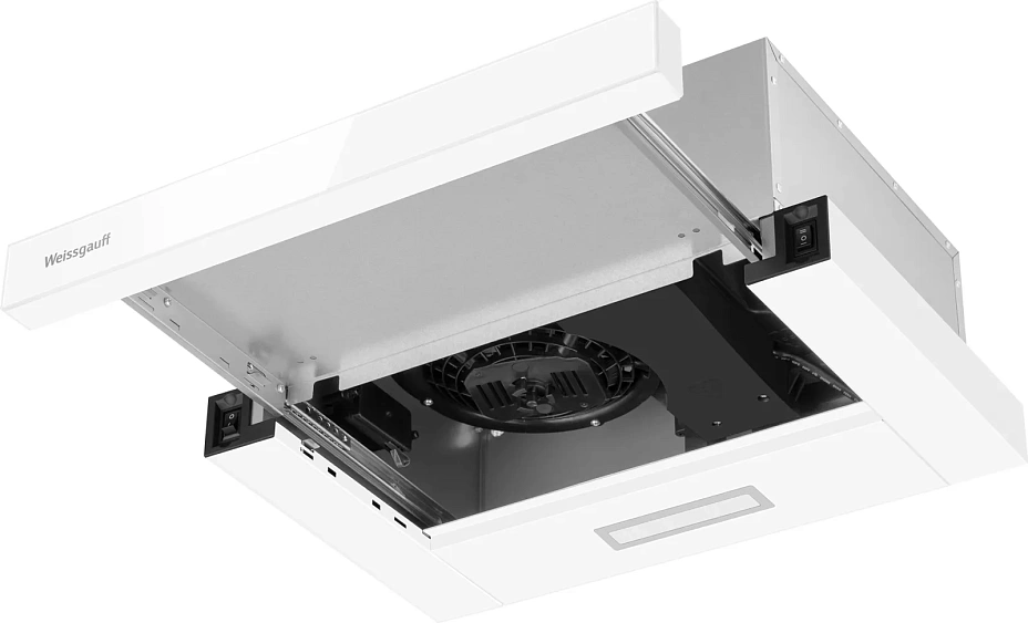 Вытяжка WEISSGAUFF TEL 450 White Glass