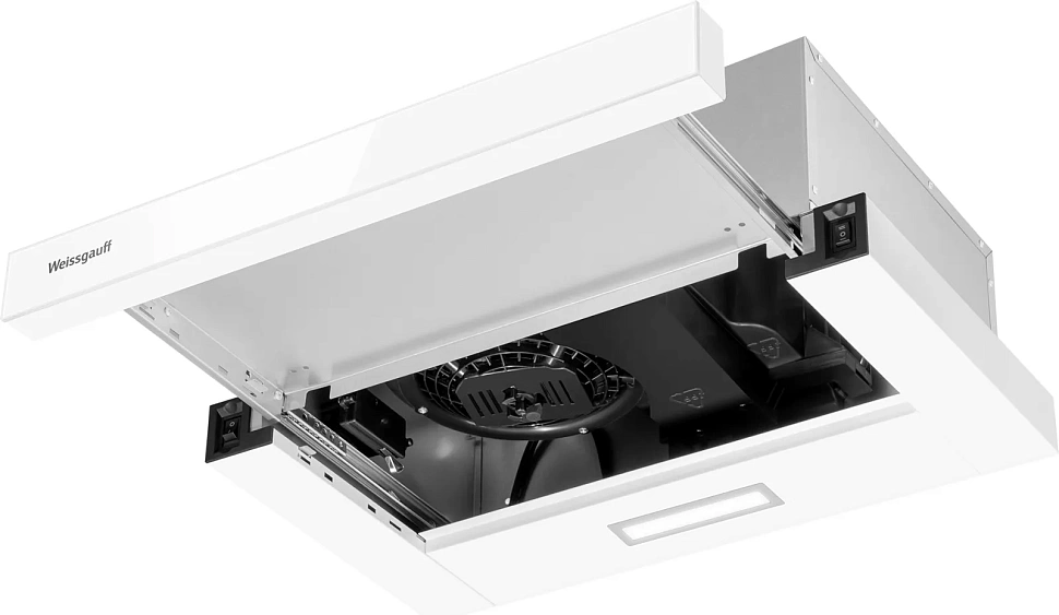 Вытяжка WEISSGAUFF TEL 500 White Glass