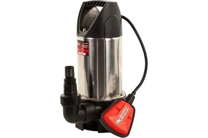 Насос дренажный QUATTRO ELEMENTI Drenaggio 750 F Inox 770-728