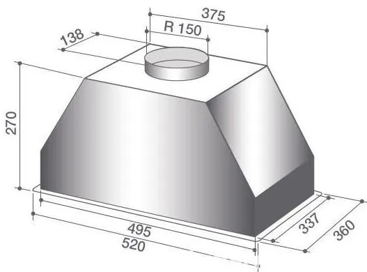 Вытяжка DE DIETRICH DHG7501X