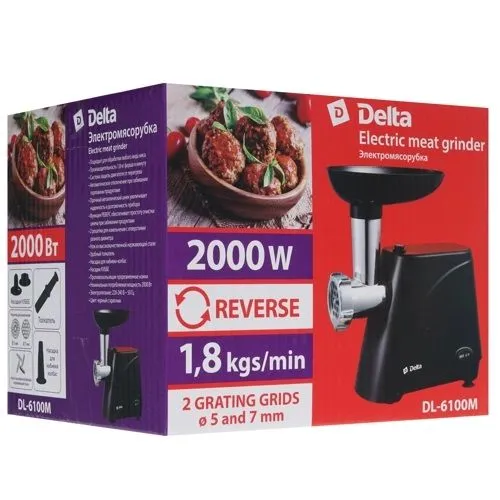Мясорубка DELTA DL-6100M