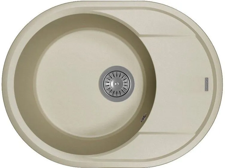 Кухонная мойка Flortek Дафна 620 грей (23.030.B0620.305)