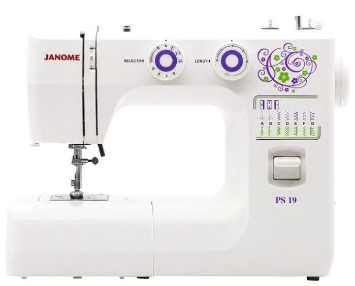 Швейная машина JANOME ps-19 белый