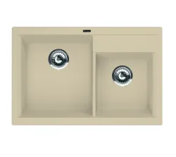 Кухонная мойка FLORENTINA касси 780 шампань