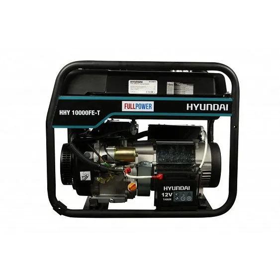 Генератор бензиновый Hyundai HHY 10000FE-T