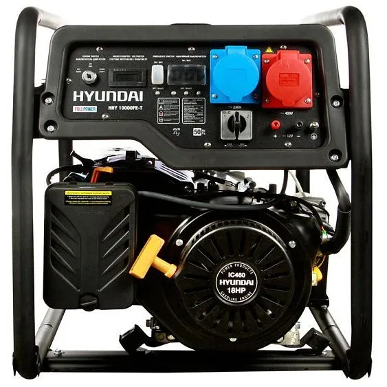 Генератор бензиновый Hyundai HHY 10000FE-T