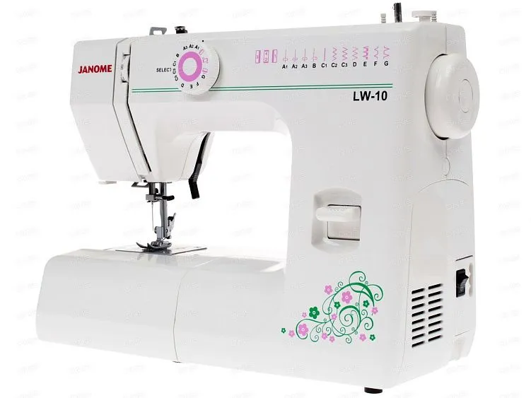 Швейная машина JANOME lw-10 белый