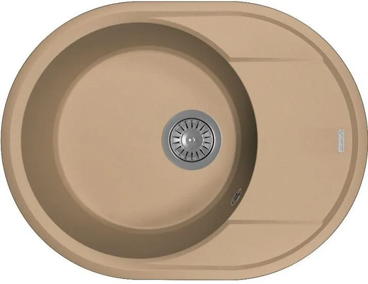 Кухонная мойка Flortek Дафна 620 капучино (23.030.B0620.306)