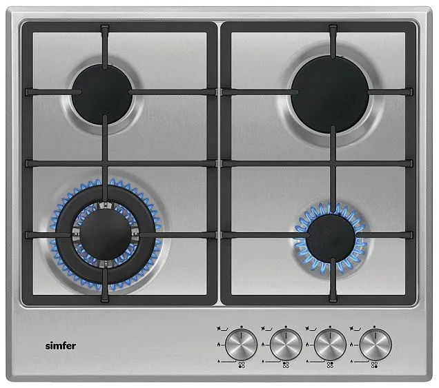Газовая варочная панель SIMFER H60V41M516