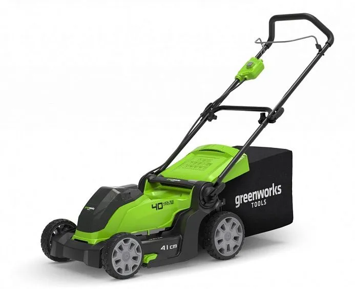 Газонокосилка аккумуляторная GREENWORKS G40LM41 без АКБ и З/У (2500007)