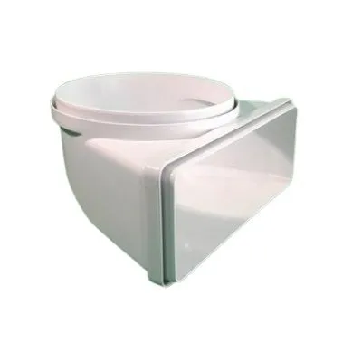 Переходник угловой прямоугольн./круглый FABER CRC90 220х90мм (112.0459.451)
