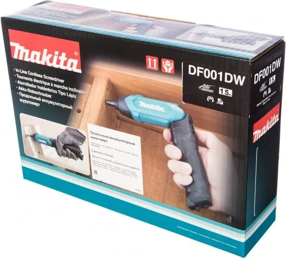 Отвертка аккумуляторная Makita DF001DW