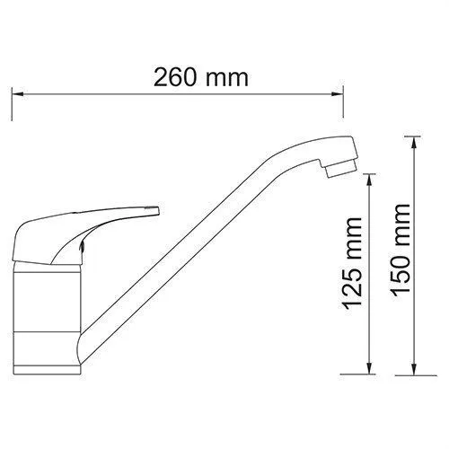 Смеситель WasserKraft Oder 6307 хром